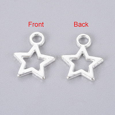 Tibetan Style Alloy Pendants LF0037Y-S-1