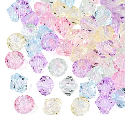 Transparent Acrylic Beads TACR-Q013-01B-M-1