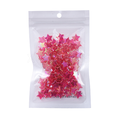 Eco-Friendly Transparent Acrylic Beads TACR-YW0001-01E-1