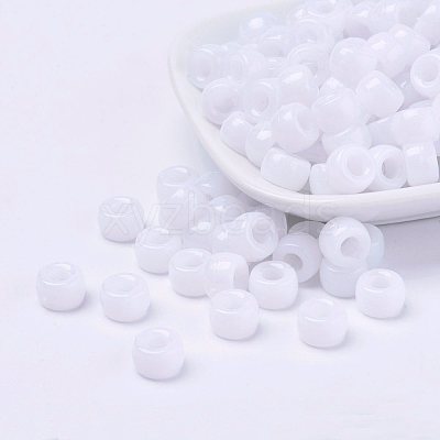 Independence Day Opaque Acrylic European Beads PL338-M2-1