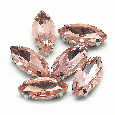 Sew on Rhinestone RGLA-T034-6x12mm-06-1