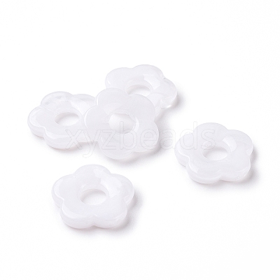 Opaque Acrylic Beads OACR-E014-02-1