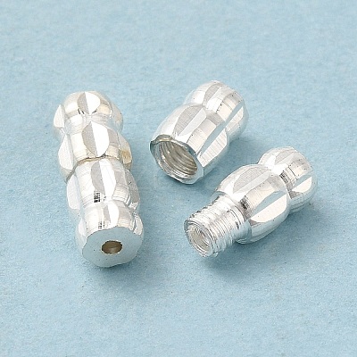 Brass Screw Clasps KK-G187-S-1