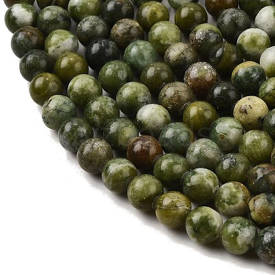 Natural Chinese Southern Jade Beads Strands LS-G-F591-08A-01-1
