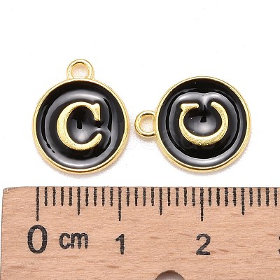 Golden Plated Alloy Charms ENAM-S118-02C-1