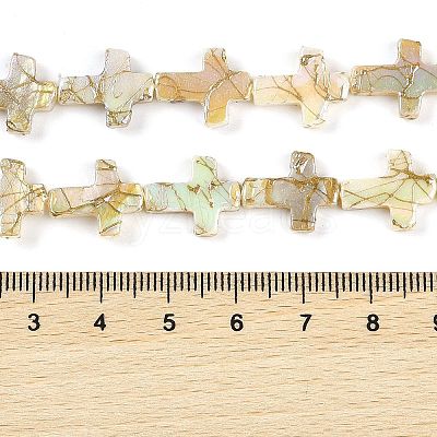 Drawbench Style Natural Freshwater Shell Beads Strands BSHE-G036-01-1