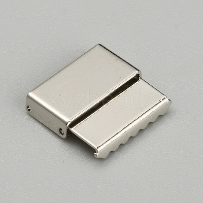 Zinc Alloy Ribbon Crimp Ends FIND-WH0126-13E-P-1