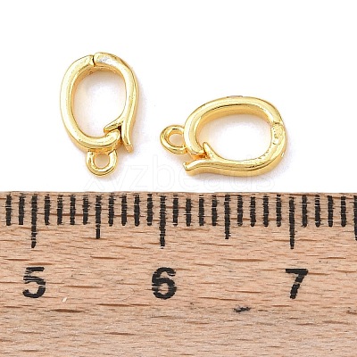 Brass Enhancer Shortener Pendant Bails KK-C142-06G-1