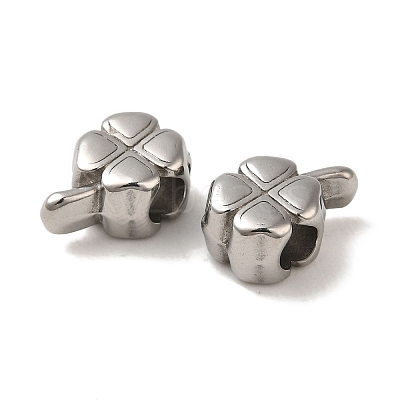 Non-Tarnish 304 Stainless Steel European Beads STAS-K285-21P-1