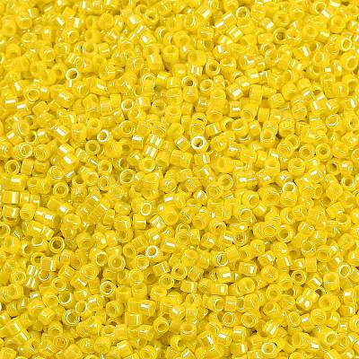 Opaque Colours Luster Glass Seed Beads SEED-H003-12E-1