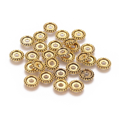 Alloy Spacer Beads PALLOY-A20080-AG-FF-1