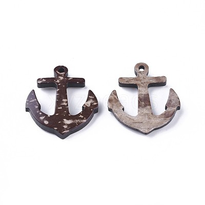 Coconut Anchor Pendants X-COCO-I002-005-1