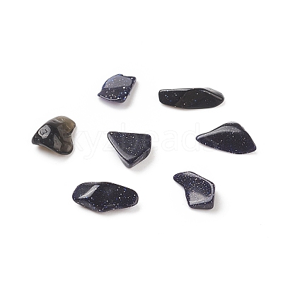Synthetic Blue Goldstone Beads X-G-O103-25-1