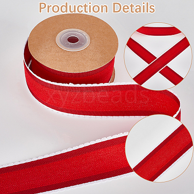 Polyester Ribbon for Sewing Decoration OCOR-WH20007-24C-1
