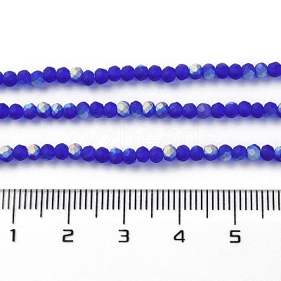 Imitation Jade Glass Beads Strands EGLA-A034-T2mm-MB06-1