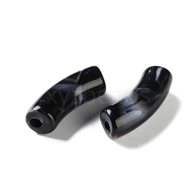 Opaque Acrylic Beads OACR-M015-02-1