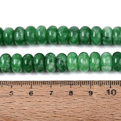 Natural White Jade Beads Strands G-Q613-01F-08-1