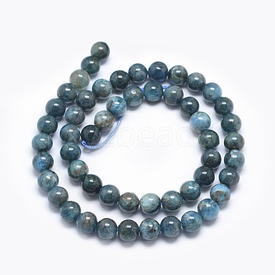 Natural Apatite Beads G-E481-05-12mm-1
