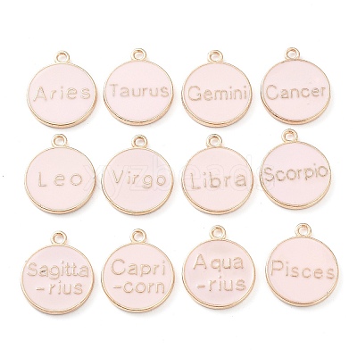 Alloy Enamel Pendants ENAM-S124-01A-09-1