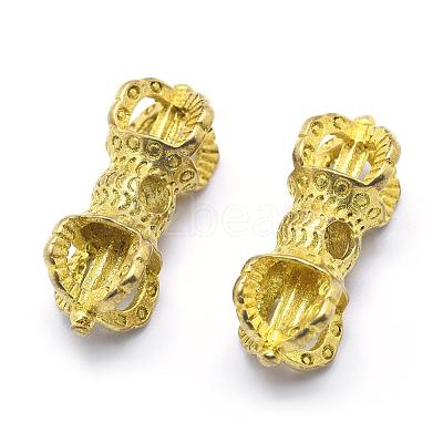 Brass Beads KK-G319-44C-RS-1