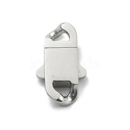 304 Stainless Steel Bayonet Clasps STAS-B082-01B-P-1