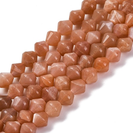 Natural Sunstone Beads Strands G-C171-E02-01-1