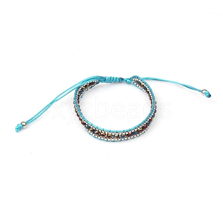 Polyster Braided Bead Bracelets PW23071082968-1