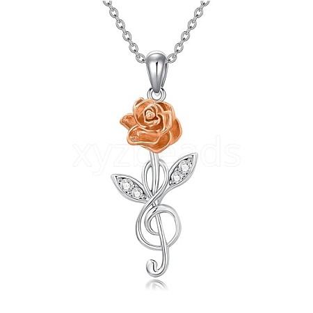 Alloy Pendant Necklace PW-WG22255-01-1