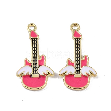 Alloy Enamel Pendants ENAM-R149-06G-1