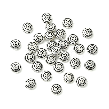 30Pcs Tibetan Style Alloy Beads TIBEB-FS0001-12-1