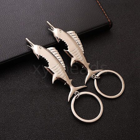 Zinc Alloy Keychain PW-WGD2341-01-1