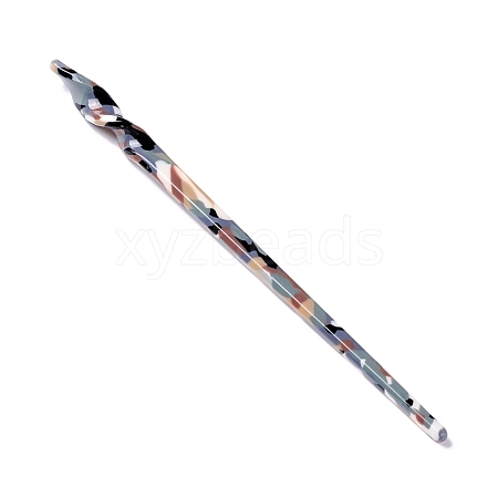 Cellulose Acetate(Resin) Hair Sticks OHAR-C005-02I-1