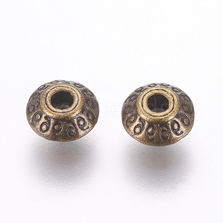 Tibetan Style Alloy Beads K0NRP071-1