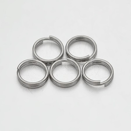 Brass Split Rings KK-E647-11P-1