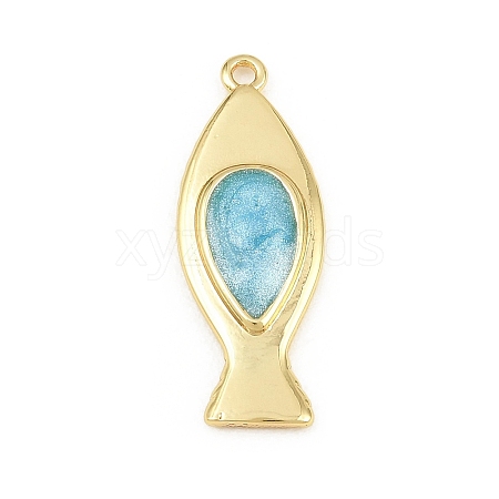 Brass Pendants KK-CBAAB9C-03G-02B-1