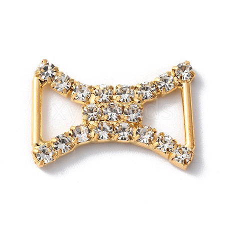 Alloy Crystal Rhinestone Connector Charms DIY-TAC0023-15G-1