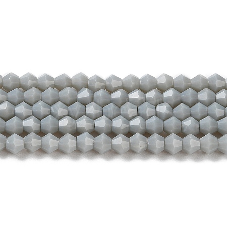Opaque Solid Color Imitation Jade Glass Beads Strands LS-GLAA-F029-P4mm-14-1