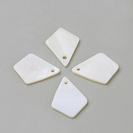 Freshwater Shell Pendants BSHE-S620-06-1