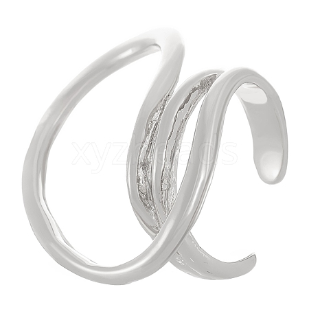 Brass Wrap Finger Rings for Women PW-WG5C5E9-04-1