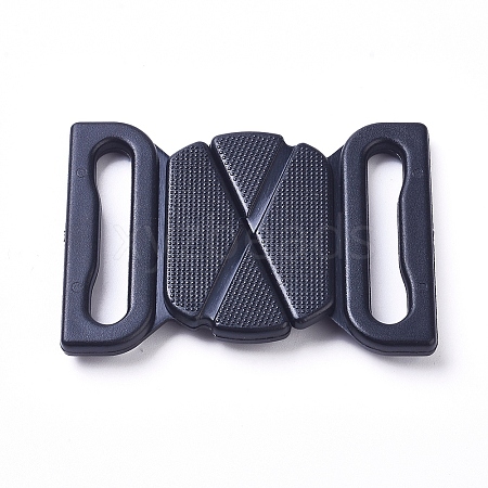Plastic Adjustable Quick Side Release Buckles LS-KY-WH0020-25-1