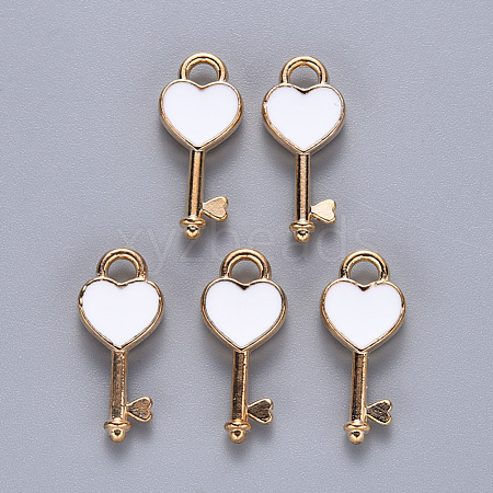 Alloy Enamel Pendants ENAM-S121-057B-1