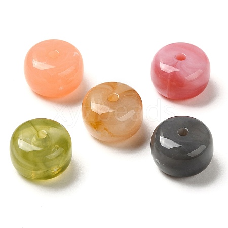 Transparent Acrylic Beads OACR-A021-21-1