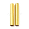 Brass Tube Beads KK-B120-03M-G-1