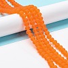 Transparent Glass Beads Strands X-EGLA-A034-T10mm-MD25-3