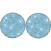 PVC Rhinestone Anti-slip Coaster PW-WGFA6AD-08-1