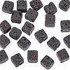 Natural Lava Rock Beads Starnds G-WH0018-034C-1