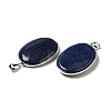 Natural Lapis Lazuli Pendants G-M415-01P-10-2