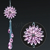 Glass Rhinestone Pendant Decoration PW-WG2084D-02-1