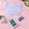 50Pcs 5 Styles Macaron Color Plastic Yin-yang Resealable Bags OPP-TADJ0001-03D-5