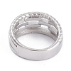 Tarnish Resistant Unisex 304 Stainless Steel Finger Rings RJEW-K233-12-P-2